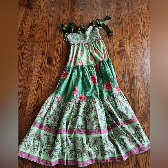 We the Free Free People Bluebell Maxi Dress Candy Combo size XS - Picture 6 of 6